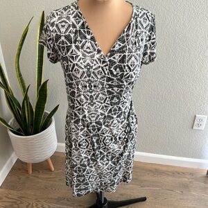 Nomadic Traders. Faux wrap summer dress. Size M